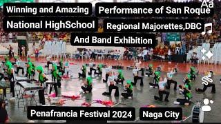 Vlog #585 #San Roque National Highshool Majorettes,DBC and Band Exhibition Penafrancia Festival2024.