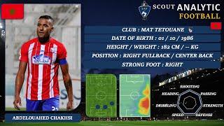 ABDELOUAHED CHAKHSI ( RIGHT FULLBACK / CENTER BACK ) ( MAT MOROCCO )