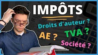 Amazon KDP : Auto Entrepreneur ou Société ? TVA ou pas ?