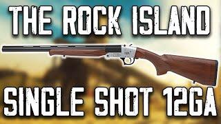 The Rock Island Traditional Single Shot 12GA Shotgun