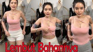 Tanktop Perempuan ABG Live Jualan Online Pakaian || Try On Haul