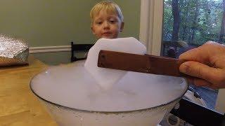 Dry Ice Fun and Games. Dry ice slushies