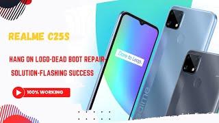 Realme C25s (Model Name RMX3195) hang on Logo-Dead Boot Repair- Solution-Flashing Success