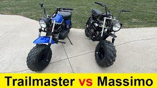 Trailmaster VS  Massimo MB200S Minibikes