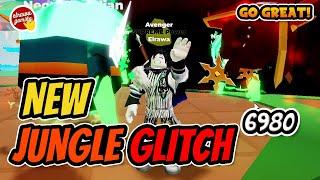 Jungle Rock's Latest Glitch Is Here!  | Muscle Legends Roblox 