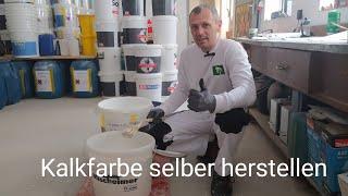 Kalkfarbe mischen - so geht's!