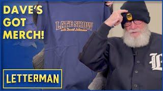 Dave Drops New Merch | David Letterman