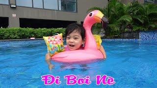 Summer swimming training  AnAn ToysReview TV 