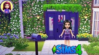 Let's Build Lego Friends Emma an Artist's Cottage | Sims 4 House Build