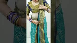 Saree draping tutorial step by step | Heavy silk saree draping tutorial | Sari wear