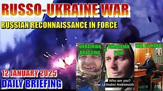 《War Footage》 Daily Briefing (January 12 2025) Russo-Ukraine Military Situation