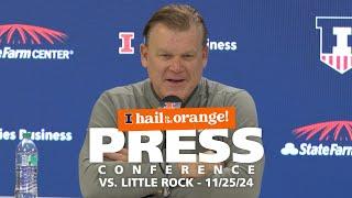 20241125 Postgame Press Conference vs Little Rock