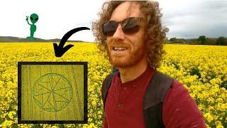 󠁧󠁢󠁥󠁮󠁧󠁿 FIRST CROP CIRCLE OF 2021!!! DRONE FOOTAGE INCLUDED!! ALIEN OR HUMAN?? ⭕