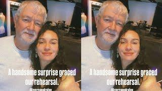 Birce Akalay ha condiviso una bellissima foto con suo padre Sercan Akalay.!#birceakalay