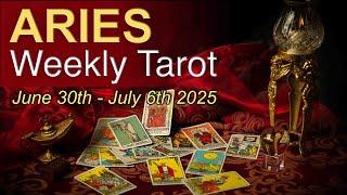 ARIES "NEW OPTIMISM! CROSSING THE BRIDGE" Weekly Tarot Reading June 30th to July 6th 2025
