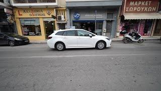 TOYOTA COROLLA moving full 100% electric for 17 minutes