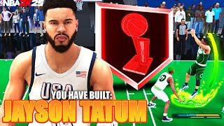 This 6'8 Jayson Tatum Build Is TERRORIZING The Rec on NBA 2K25!