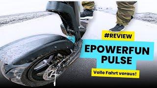 EPOWERFUN PULSE - REVIEW!  Wie gut ist der neue E-Scooter? #epowerfun #pulse #escooter #review