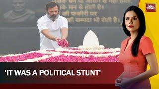 BJP Hits Out At Rahul Gandhi, Questions His Body Language While Visiting Atal Vajpayee's Samadhi