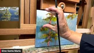 Free Art Lesson: Simplifying Landscape Painting with Gino Santa Maria