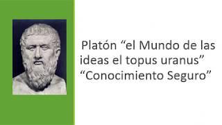 Platon el mundo de las ideas