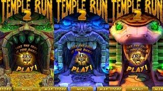 Temple Run 2 Frozen Shadows VS Blazing Sands VS Sky Summit Android Gameplay HD #5