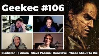 Geekec #106 | Fantastický Tučňák, návrat Gladiátora, uhrančivá Anora či návrat kultovních parodií!