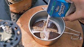 【Easy Camping Dessert Recipes】 Choco-Pie in Sierra Cup