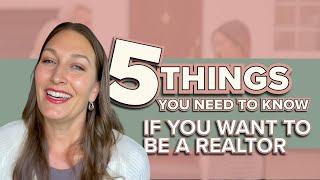 5 Things You Need To Know About A Career In Real Estate