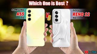  Duel High Tech!! Samsung A55 Vs Oppo Reno 12 Off in a Smartphone Showdown!!