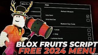 [CHRISTMAS UPDATE] Roblox Blox Fruits Hack Script GUI: Auto Farm, Devil Fruit Sniper *NO KEY*