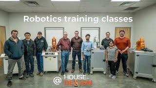 Robotics training classes at House of Design