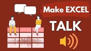 Make Excel TALK | SPEAK Cell