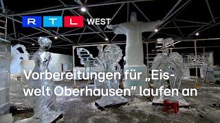 Vorbereitungen für Eiswelt Oberhausen laufen an | RTL WEST, 25.11.2024