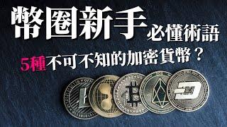 [蕾咪] 5種常見加密貨幣！？穩定幣、主流幣、空氣幣、傳銷幣、山寨幣是什麼？幣圈韭菜幣種專有名詞！