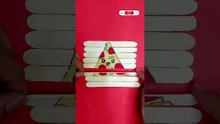 Pizza drawing on stick #shortsfeed #shorts #pizza #drawing #art