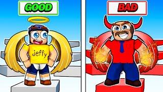 GOOD vs BAD Obby in Roblox!