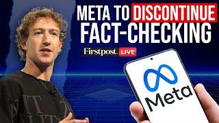 Zuckerberg LIVE: Meta to End Fact-Checking on Facebook; Musk Calls it "Cool"