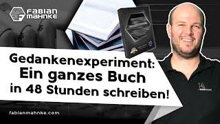 Gedankenexperiment: In 24 Stunden Buch schreiben - geht das? Mit Hilfe von KI schon!