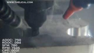 Helical Solutions Video 303 Stainless Running at 100 IPM