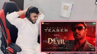 The Devil - Official Teaser REACTION (HDR) | Challenging Star Darshan | Prakash Veer | B Ajaneesh