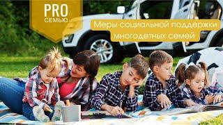 Меры социальной поддержки многодетных семей