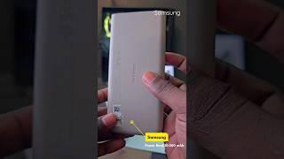 Samsung Power Bank 10,000 mAh Unboxing #unboxing #shorts #samsung #power #accessories #mobilelegends