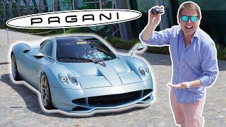 My DREAM FIRST DRIVE in a $7.5M PAGANI HUAYRA CODALUNGA!