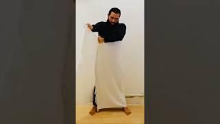 How to Tie Ihram Properly #youtube #shortsvideo #viral #shorts