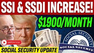 NEW SSI SSDI $1900/MONTH IS COMING? | Social Security Payments | SSA Checks & More.. | Credit Viral