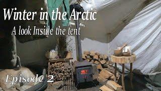 Winter Woodland Camp in Military Arctic Tent EP 2