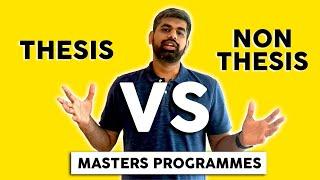 Thesis or Non-Thesis for an MS in CS? Key Differences Explained!