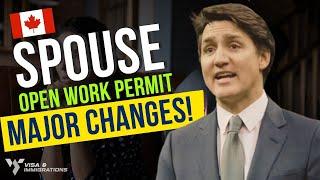 Breaking: IRCC Updates Eligibility Requirements For Spousal Open Work Permits ~ CIC News 2024