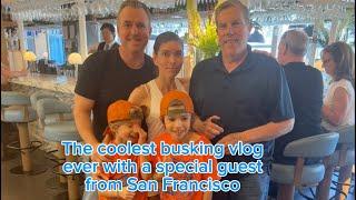 Busking Equipment Vlog With The Patrick Family #musicvideo #vlogging #leonardo #uk #guitar #summer
